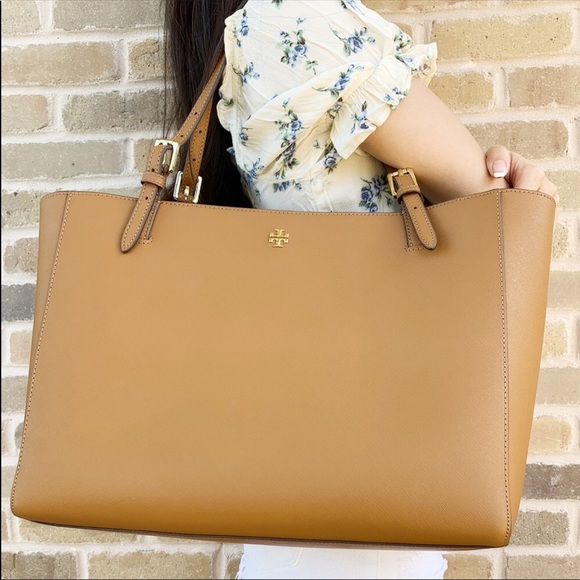 Tory Burch York Emerson large tote tiger eye - Picture 2 of 8